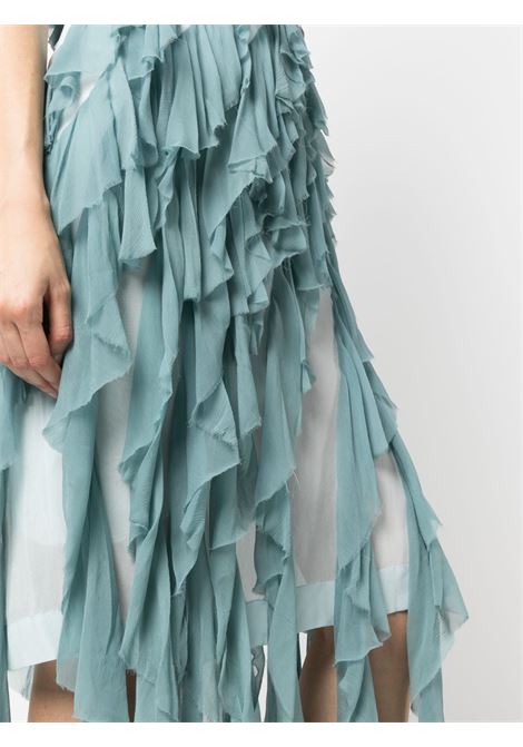 slip dress with ruffles DRIES VAN NOTEN | Dress | DAYLIN6473506
